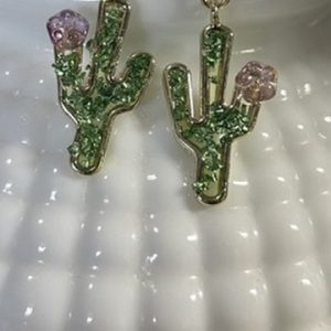 Green Cactus Blooms