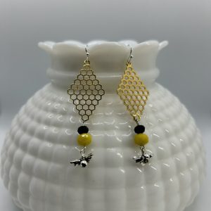 Black & Yellow Honeycomb Bees