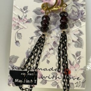 Swarovski garnets