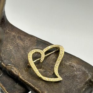 Diamond Heart Pin/Pendant
