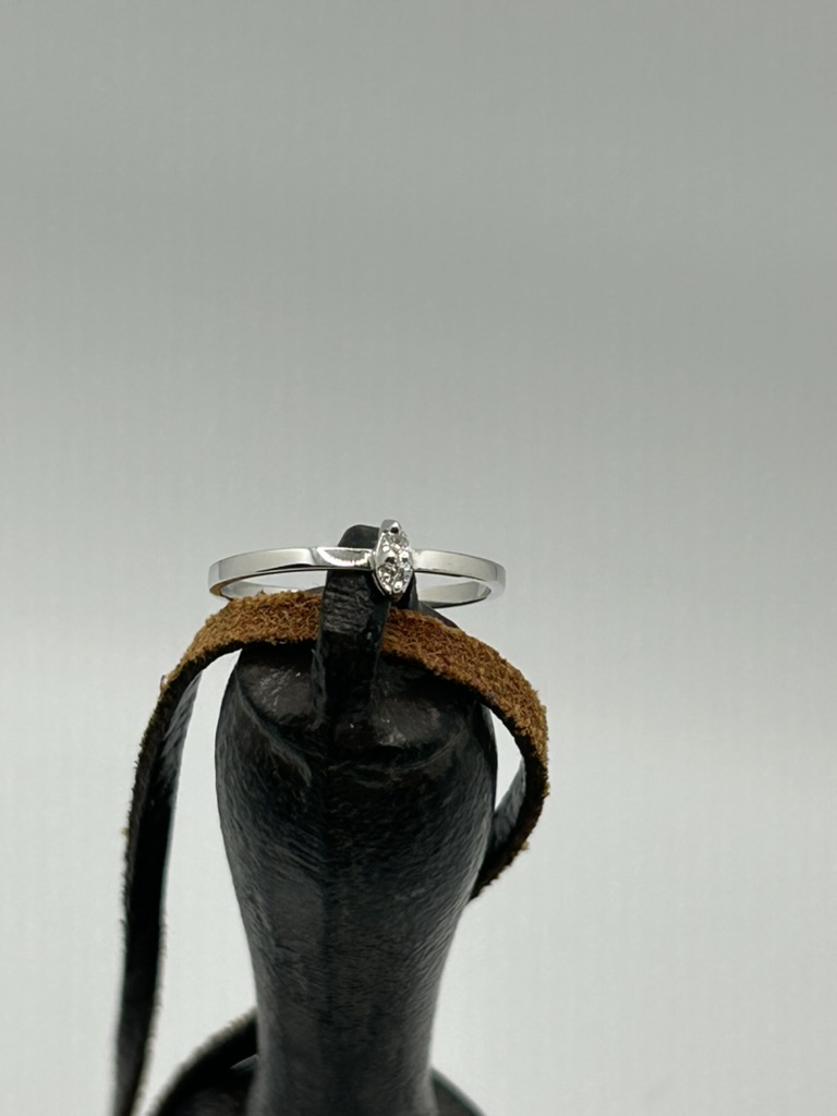 Tiny diamond ring