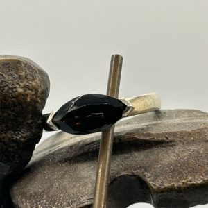 Smoky Topaz Sterling silver ring