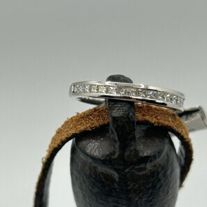 Channel Diamond band ring