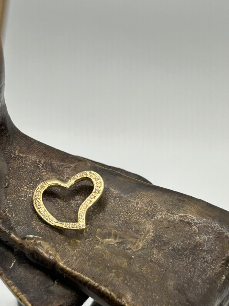 Diamond heart Pendant