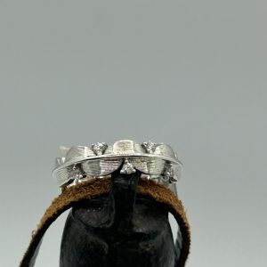 Wide Diamond Band