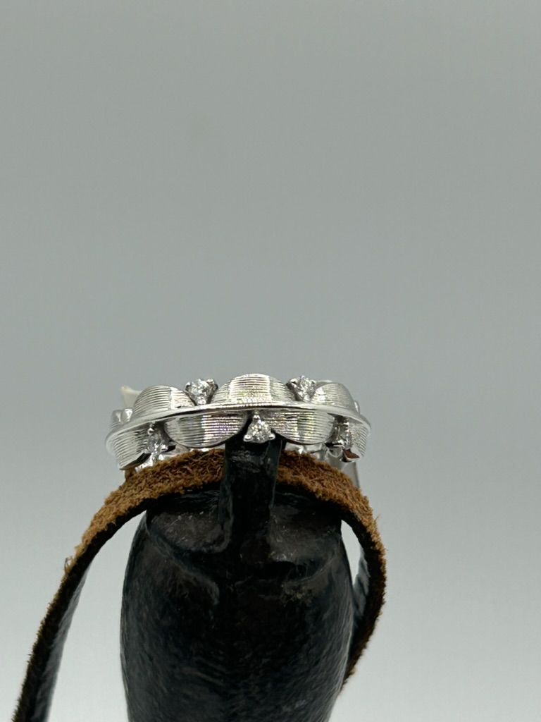 Wide Diamond Band