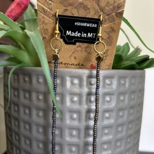 Gold Single bead drop