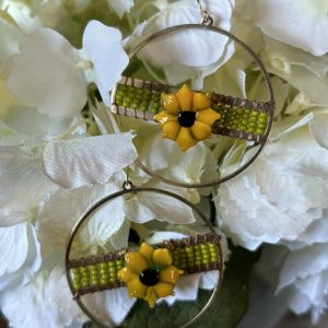 Glass Sunflowers