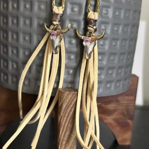 Montana Bull head fringe