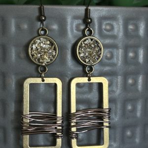Gold Druzy wraps