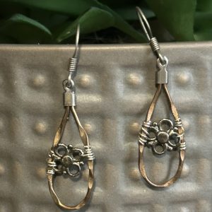 Copper teardrops
