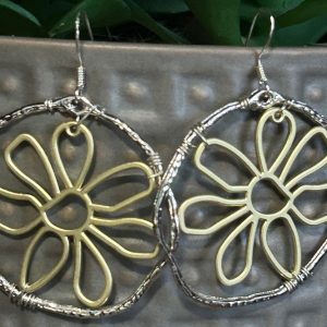 Large two tone flowers
