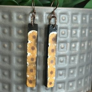Antiqued Sunflowers