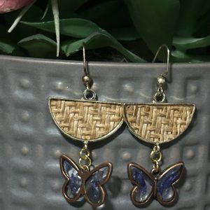 Butterflies in flight