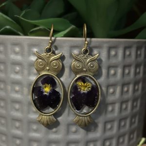 Floral Owls