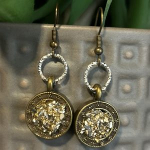 Druzy Gold earrings